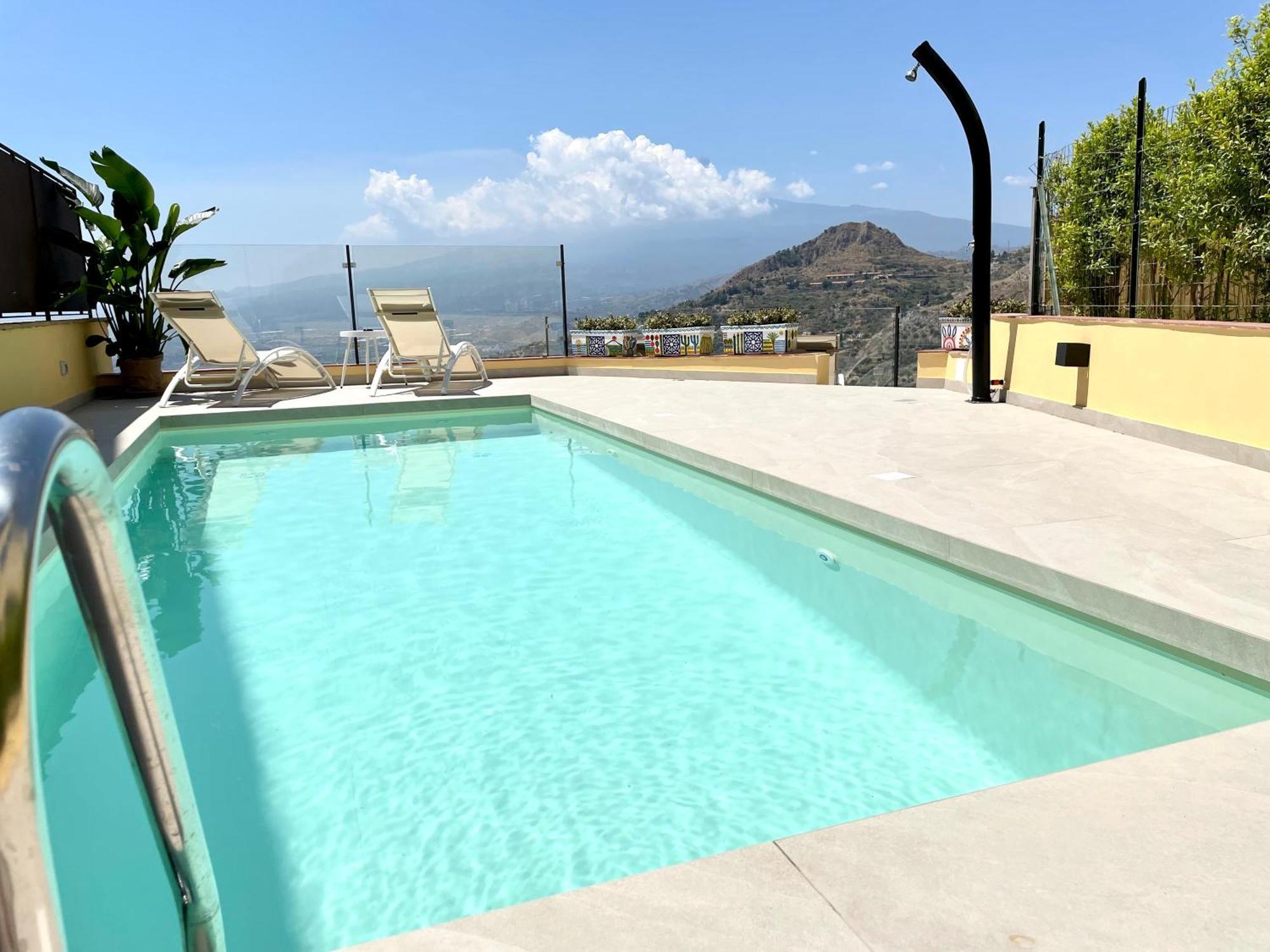 Villa Da Vinci Luxury Panoramic Apartments - Taormina Rooms Collection Eksteriør bilde