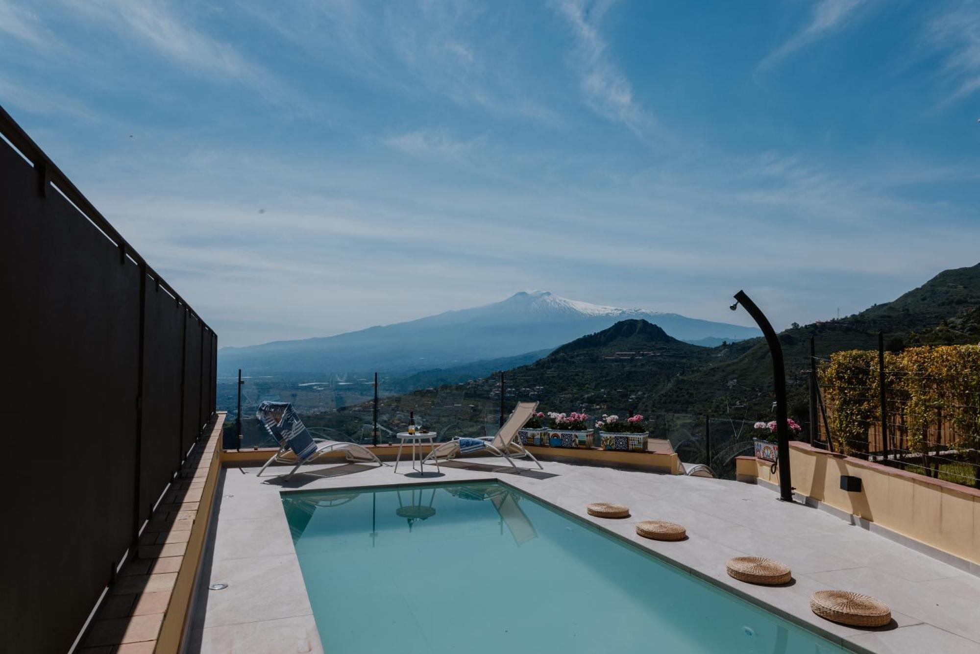 Villa Da Vinci Luxury Panoramic Apartments - Taormina Rooms Collection Eksteriør bilde